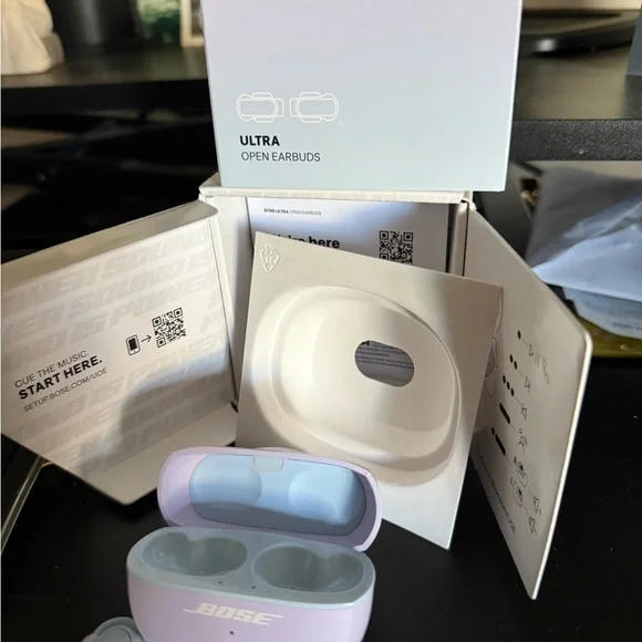 Bose Ultra Open Earbuds in Chilled Lilac - Picture 6 of 6